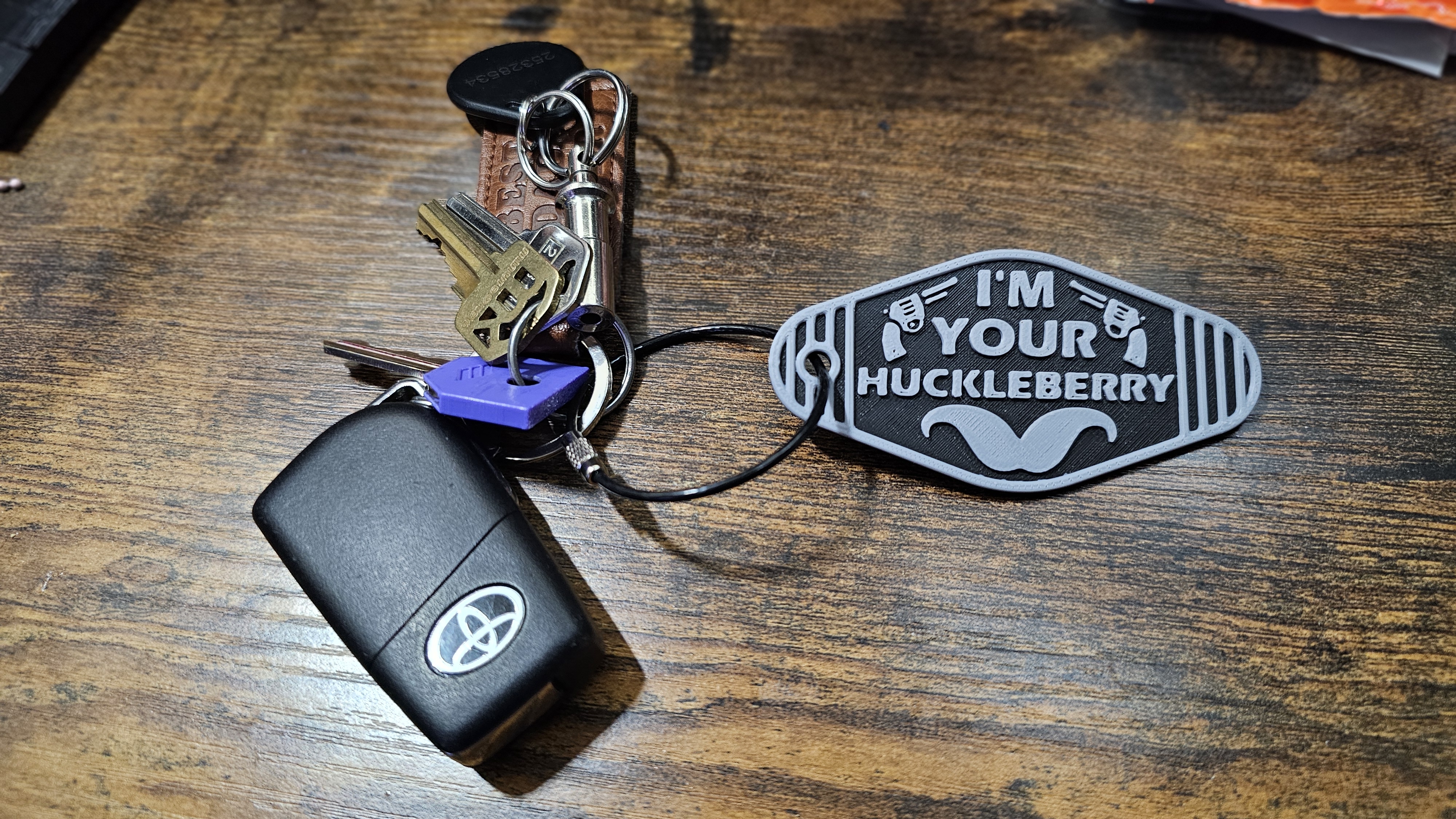 Custom Keychain - Personalized 3D printed keychain